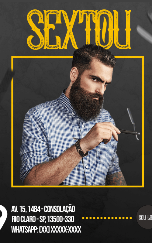 Social Media - Barbearia