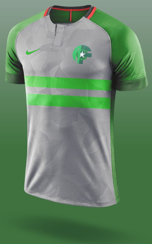 Camiseta esportiva Frente - Redesign - Chapecoense